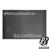 Racletteuntersetzer aus Schiefer mit Wunschtext